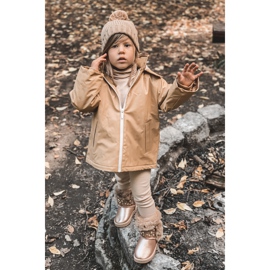 FR1 Gyermek hócsizma szőrmével, rózsaszín arany Bonni aranysárga 1