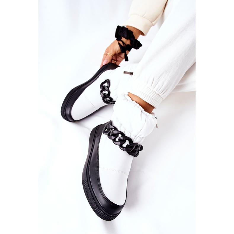 S.Barski Női fehér Khariche meleg hócsizma 1 S.Barski Női fehér Khariche meleg hócsizma 1