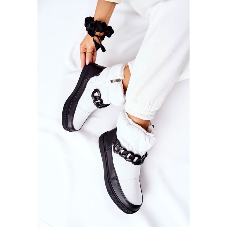 S.Barski Női fehér Khariche meleg hócsizma 2 S.Barski Női fehér Khariche meleg hócsizma 2