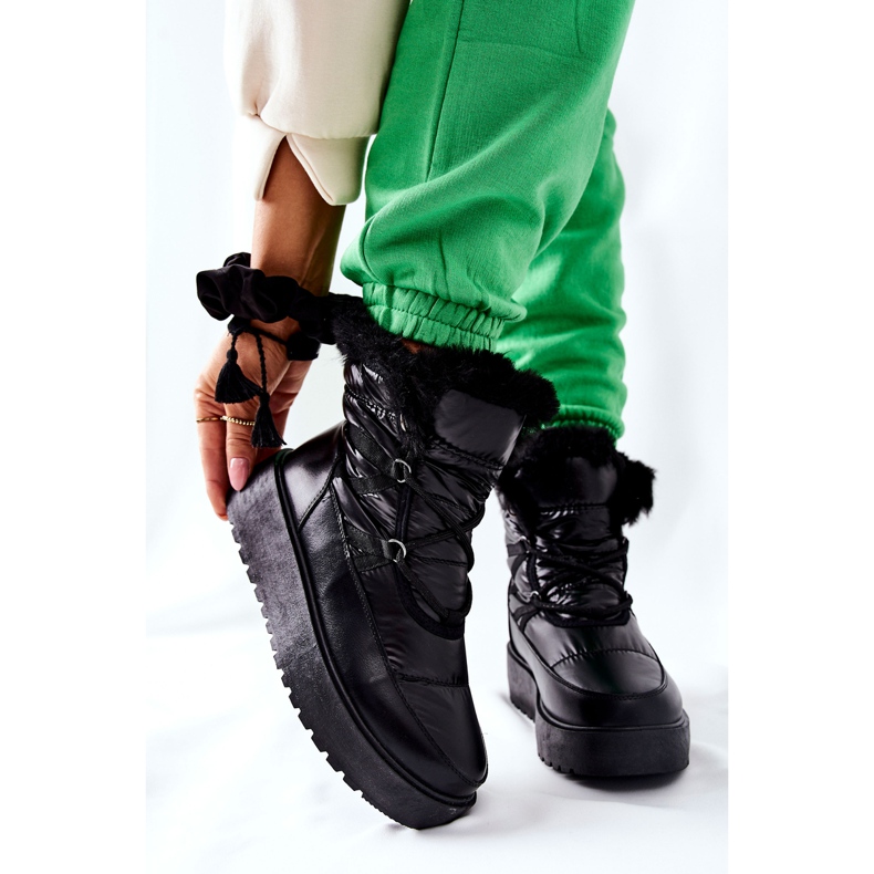 S.Barski Fekete Gordian női fekete meleg hócsizma 1 S.Barski Fekete Gordian női fekete meleg hócsizma 1