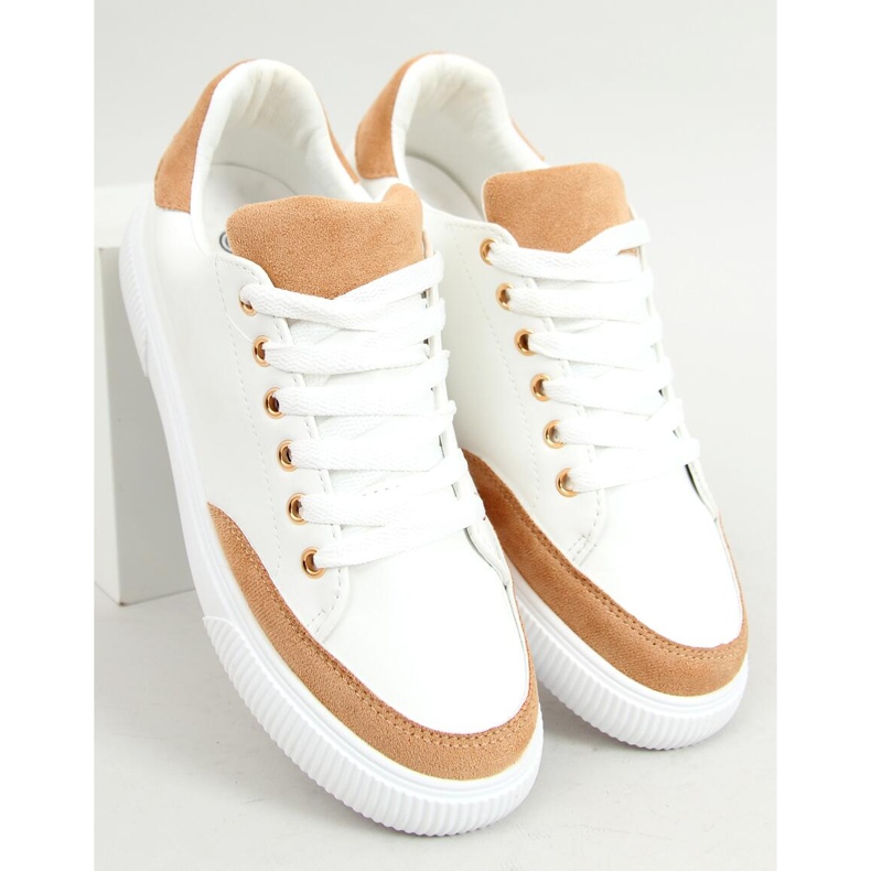 Fehér női cipők 6110 Khaki 1