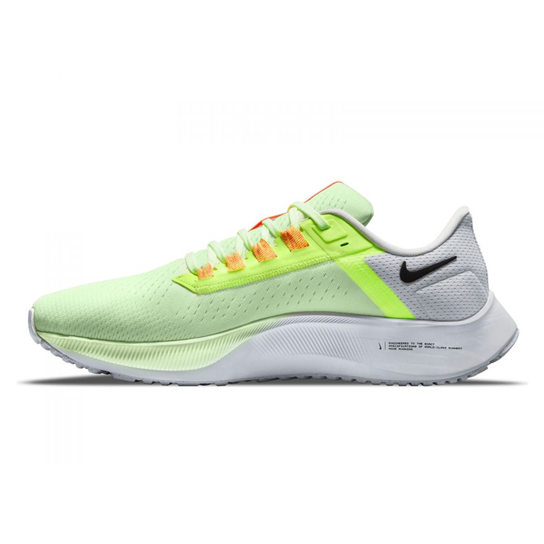 Nike Air Zoom Pegasus 38 M CW7356-700 futócipő fehér zöld 1