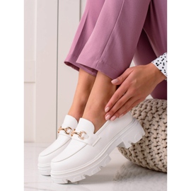 Diamantique Eco bőr cipők fehér 2