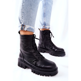 Bőr meleg dolgozók vese Big Star II274430 Fekete 1