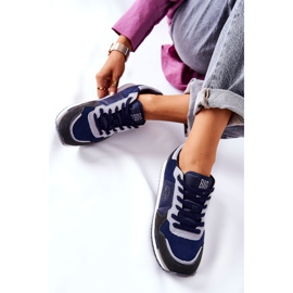 Sportcipő Big Star GG274A056 Navy Blue-Grey sötétkék szürke 2