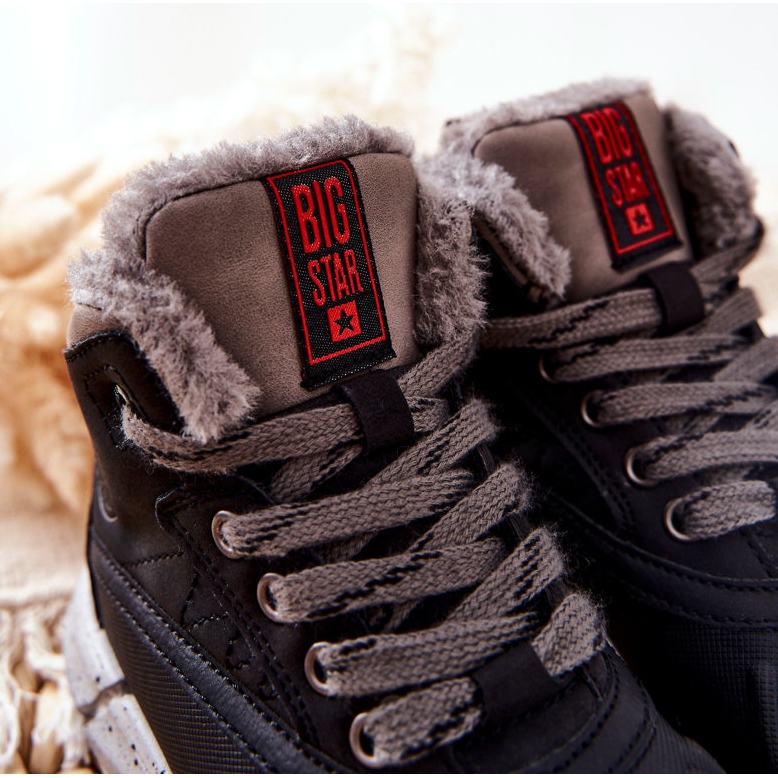 Gyermek szigetelt csizma Big Star II374074 Fekete 2