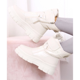 Női hócsizma Elza Beige bézs 1