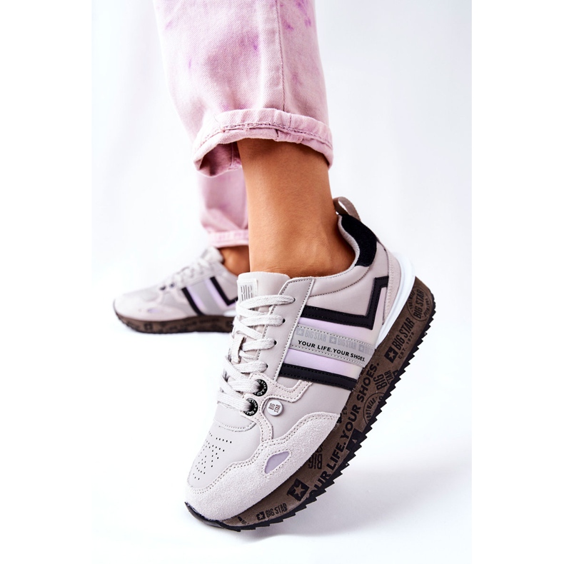 Női sportcipő Big Star II274297 Szürke 2