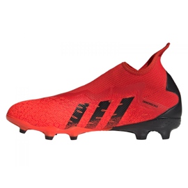 Adidas Predator Freak.3 Ll Fg M FY6295 futballcipő piros piros 1 Adidas Predator Freak.3 Ll Fg M FY6295 futballcipő piros piros 1