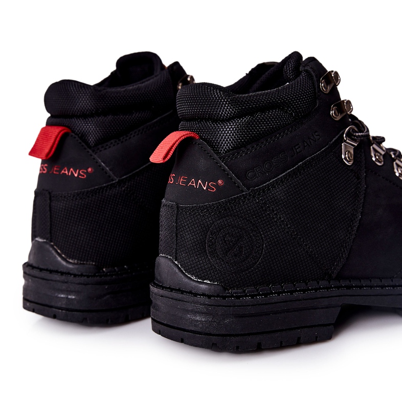 Férfi túracipő Cross Jeans EE1R4028C Black fekete 2