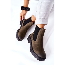 Csizma Munkavállalók Meleg csapdázók Sergio Leone TR761 Green zöld 1