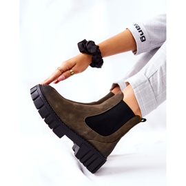 Csizma Munkavállalók Meleg csapdázók Sergio Leone TR761 Green zöld 2