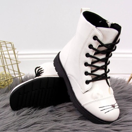 Fehér csizma lányoknak szigetelt Jr EVE319B 1