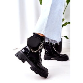 Női szigetelt munkavállalók vese és láncfekete 4