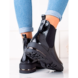 Sergio Leone fekete Chelsea csizma 1