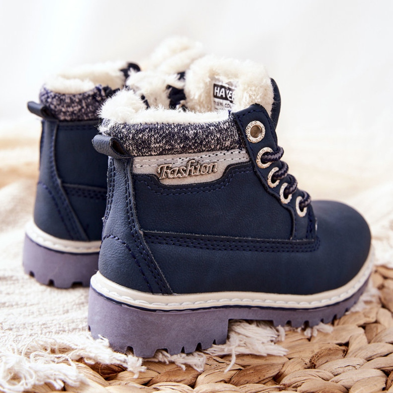 PH1 Gyermek meleg csapdázók Szőrme Navy Blue Estee sötétkék 2