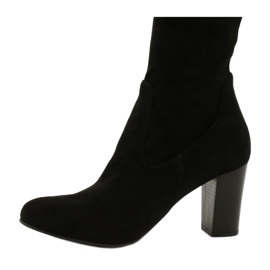 Caprice női sztreccs csizma 9-25500-27 044 fekete 2