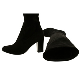 Caprice női sztreccs csizma 9-25500-27 044 fekete 7