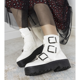 Austin fehér bokacsizma 1