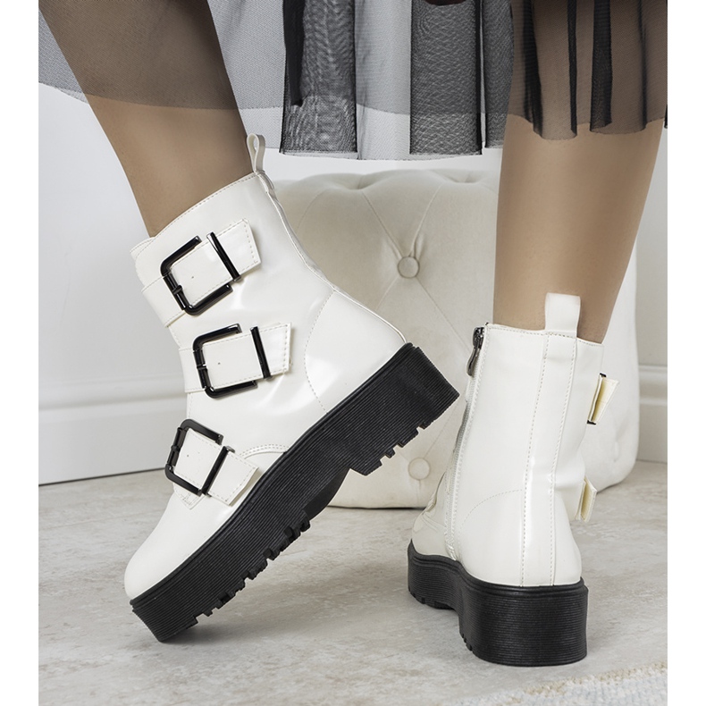 Austin fehér bokacsizma 2