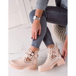 Bestelle Divatos dolgozók strasszokkal bézs 1