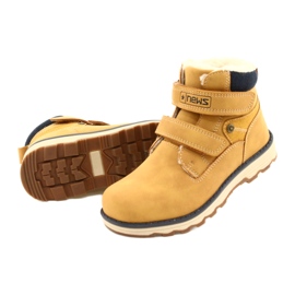 Facsizma tépőzárral Camel News 21DZ20-4307 sárga 4