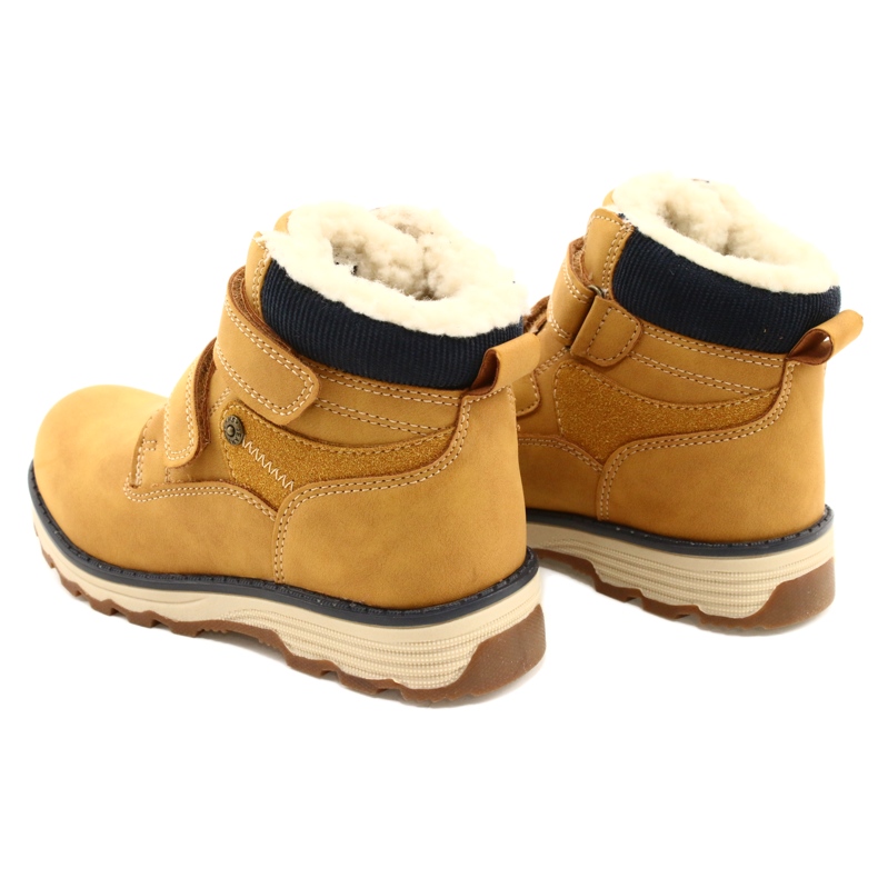 Facsizma tépőzárral Camel News 21DZ20-4307 sárga 5