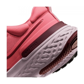 Nike React Miler 2 W CW7136-600 futócipő piros sokszínű 2