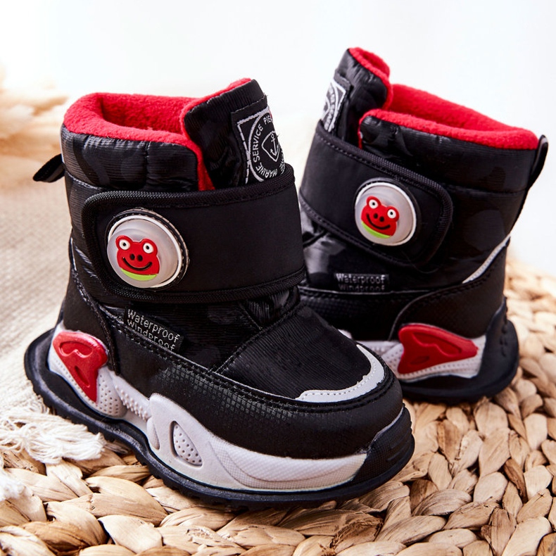 PJ2 Gyermek Hócipő Csizma Frenzie fekete 2 PJ2 Gyermek Hócipő Csizma Frenzie fekete 2