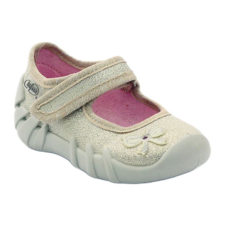 Lánypapucs Golden Befado masni aranysárga 1