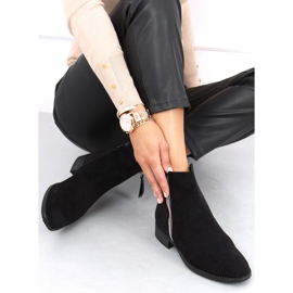 Isabel Black velúr csizma fekete 1