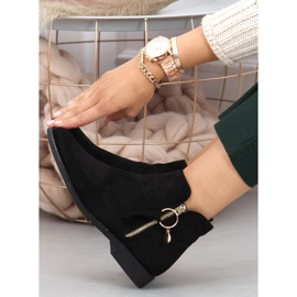 Női Chelsea csizma Viki Black fekete 1