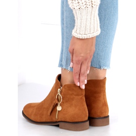 Női Chelsea csizma Viki Camel barna 1 Női Chelsea csizma Viki Camel barna 1