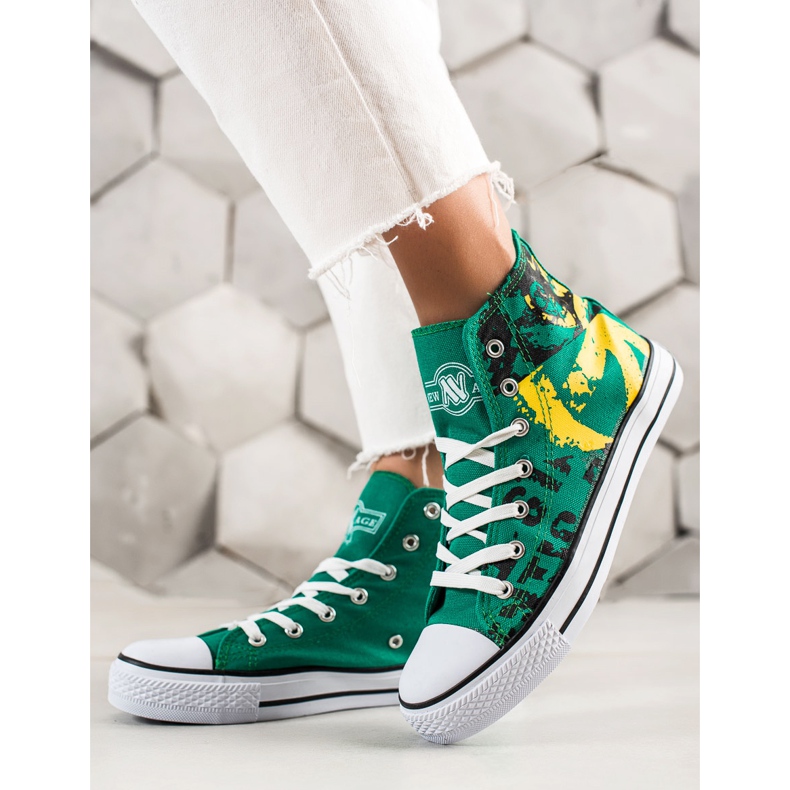 Zöld New Age cipők 1 Zöld New Age cipők 1