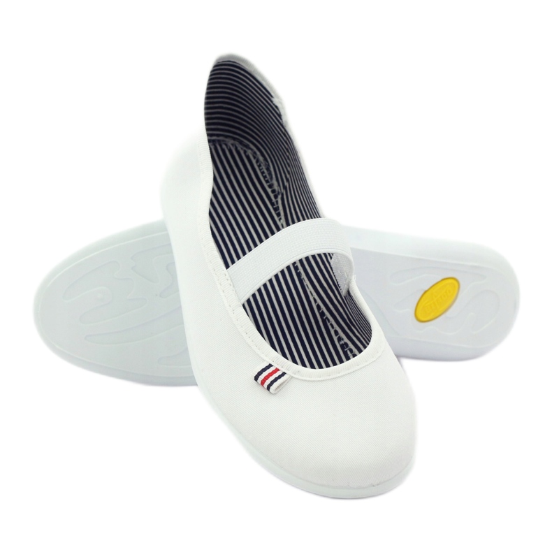 Női fehér cipők Befado 493Q003 fehér 3