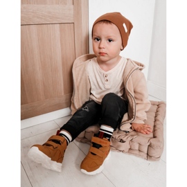 Gyermek túracipő Big Star II374094 Camel barna 1