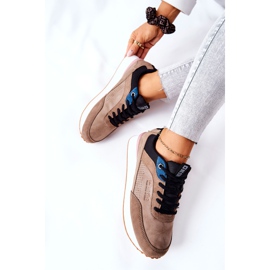 Sportcipők Memory Foam Big Star II274407 Barna-fekete 1