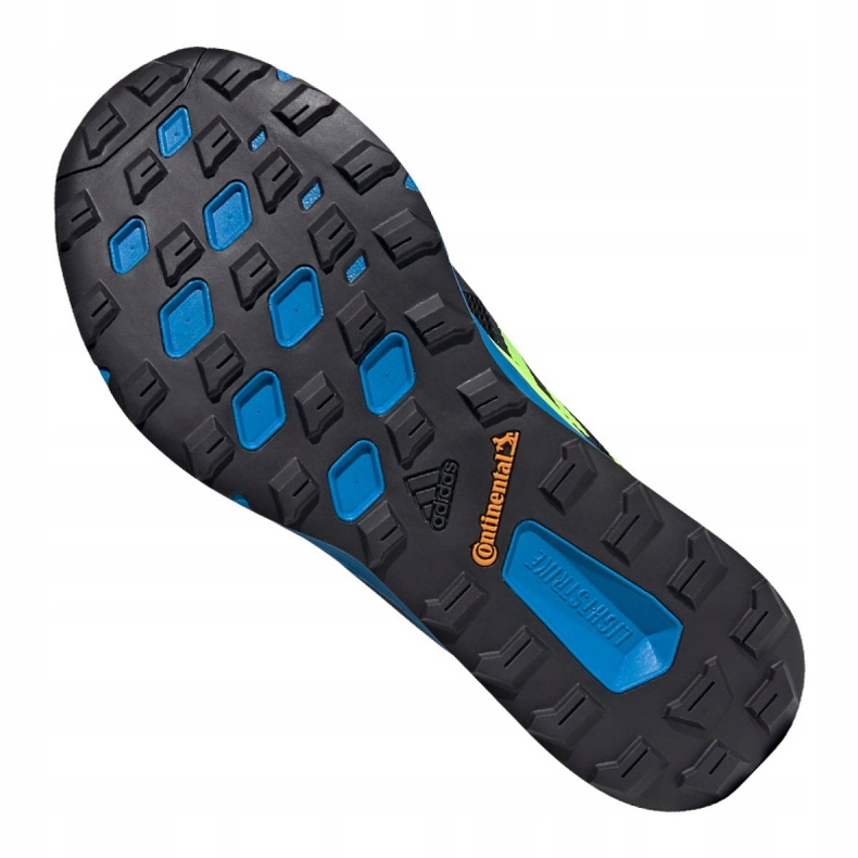 Adidas Terrex Two Gtx M FV8102 cipő fekete zöld 2