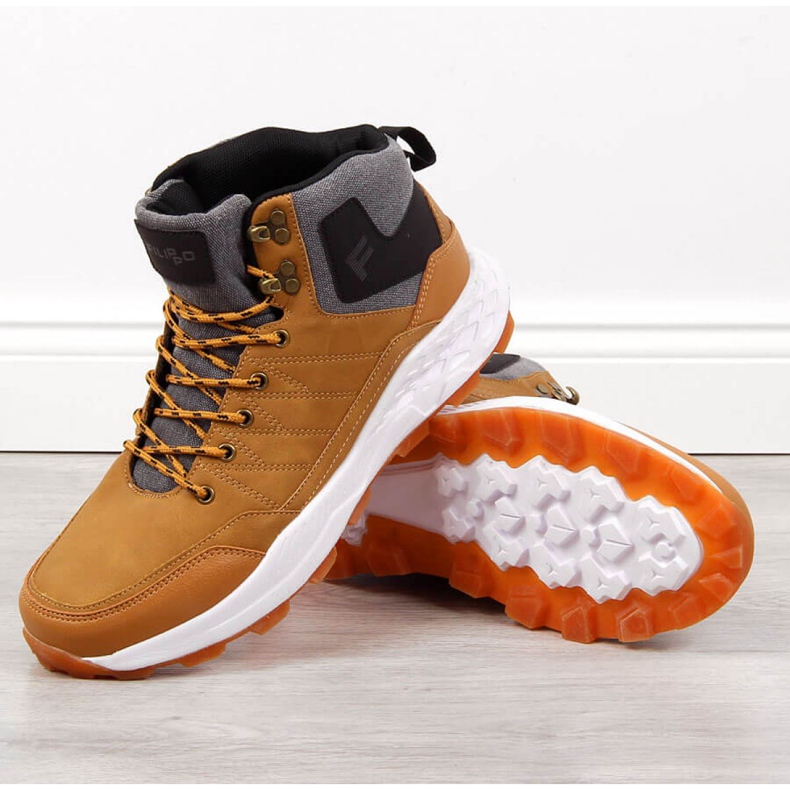 Filippo M PAW295B Teve túrabakancs barna 1