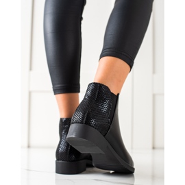 J. Star Klasszikus fekete csizma 2