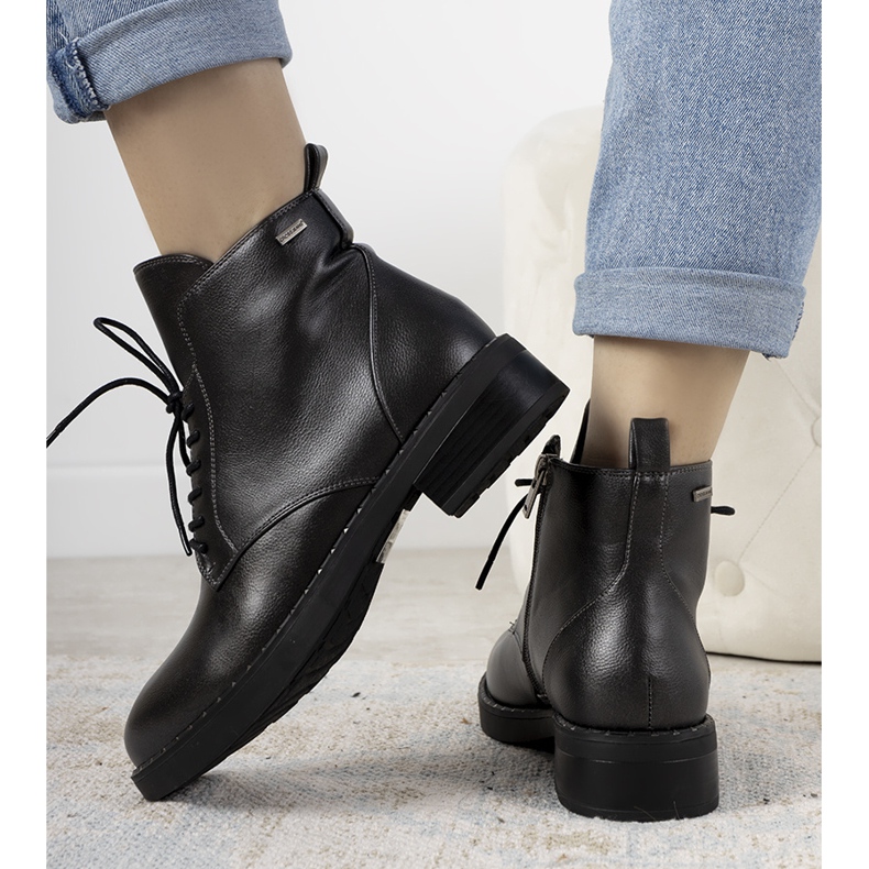 Grafit női Cross Jeans Marilina csizma sokszínű 1