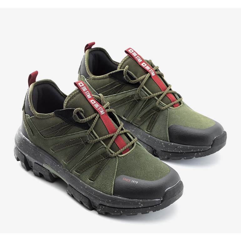 Green Gisberto férfi Big Star túracipő zöld 1