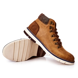 Férfi túracipő Cross Jeans EE1R4078C Camel barna 2 Férfi túracipő Cross Jeans EE1R4078C Camel barna 2