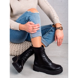 Női csizma Big Star II274109 fekete 1