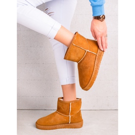 Női hócsizma Big Star II274441 barna 2