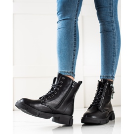 Goodin Fekete fűzős táskák díszekkel 1