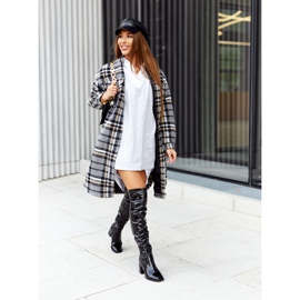 PS1 Fekete Macey latex csizma 1 PS1 Fekete Macey latex csizma 1