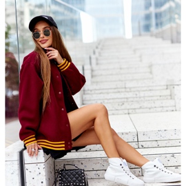 Női cipők Big Star II274156 Fehér szigetelés 2