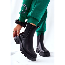 Fekete Hallam fekete Jodhpur csizma 1