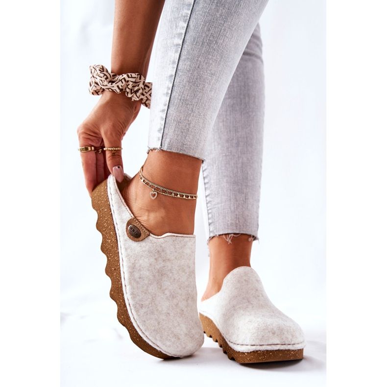 Papucs Profilaktikus Inblu Papucs Bézs DK20FE01W 1